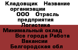 Кладовщик › Название организации ­ O’stin, ООО › Отрасль предприятия ­ Логистика › Минимальный оклад ­ 17 200 - Все города Работа » Вакансии   . Белгородская обл.